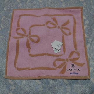 ランバンオンブルー(LANVIN en Bleu)の●2●　LANVINタオルハンカチ(ハンカチ)