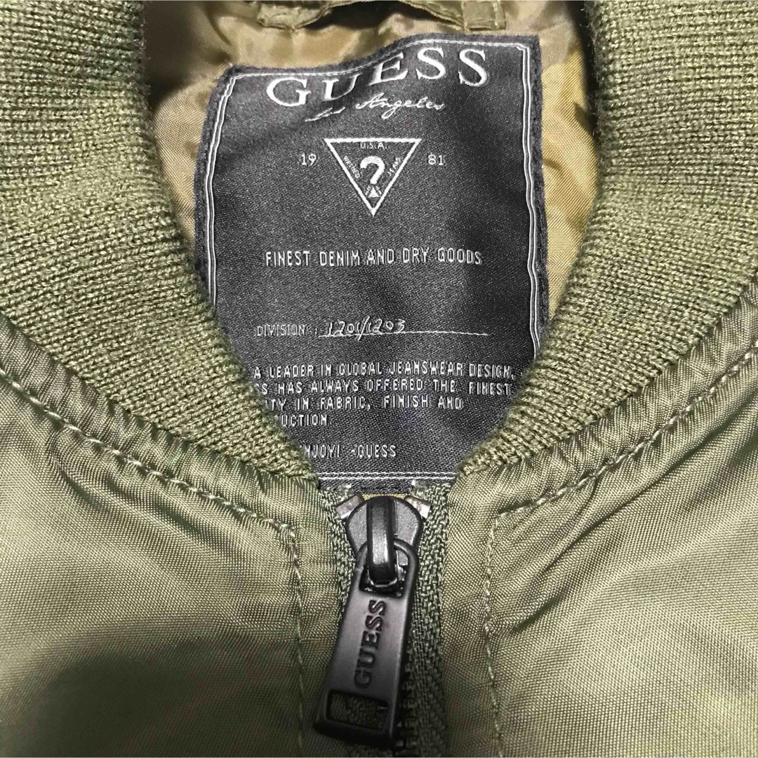 GUESS(ゲス)のguess ma-1ブルゾン メンズのジャケット/アウター(ブルゾン)の商品写真