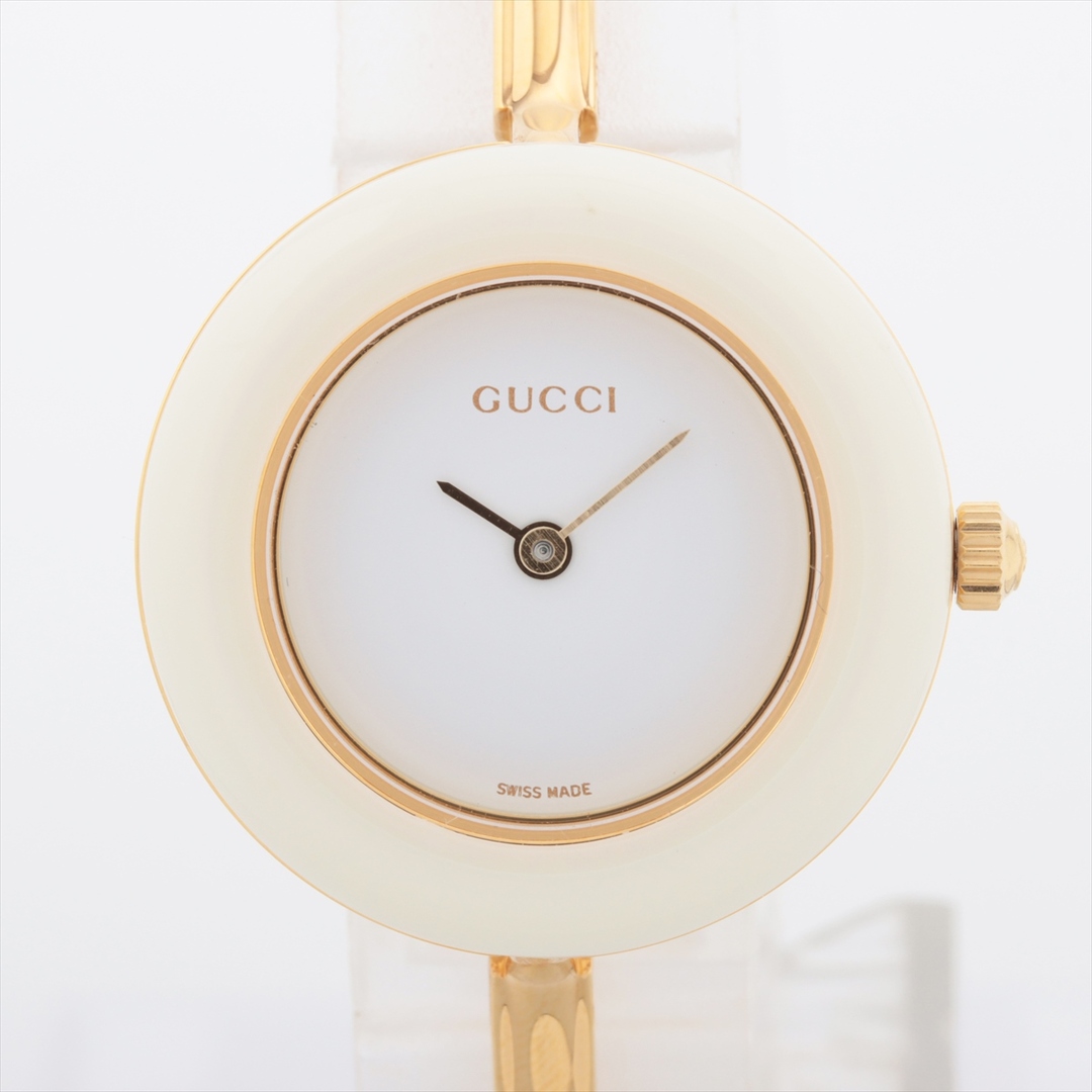 Gucci - グッチ チェンジベゼル GP レディース 腕時計の通販 by ALLU