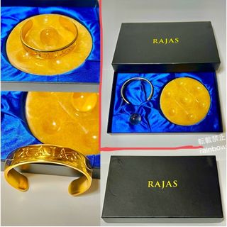 ラジャス⭐️ゴールドブレスレットリング❣️水晶⭐️RAJAS⭐️新リンパ療法⭐️(その他)