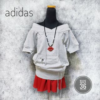 アディダス(adidas)のadidas アディダス ☆ 半袖トレーナー(トレーナー/スウェット)