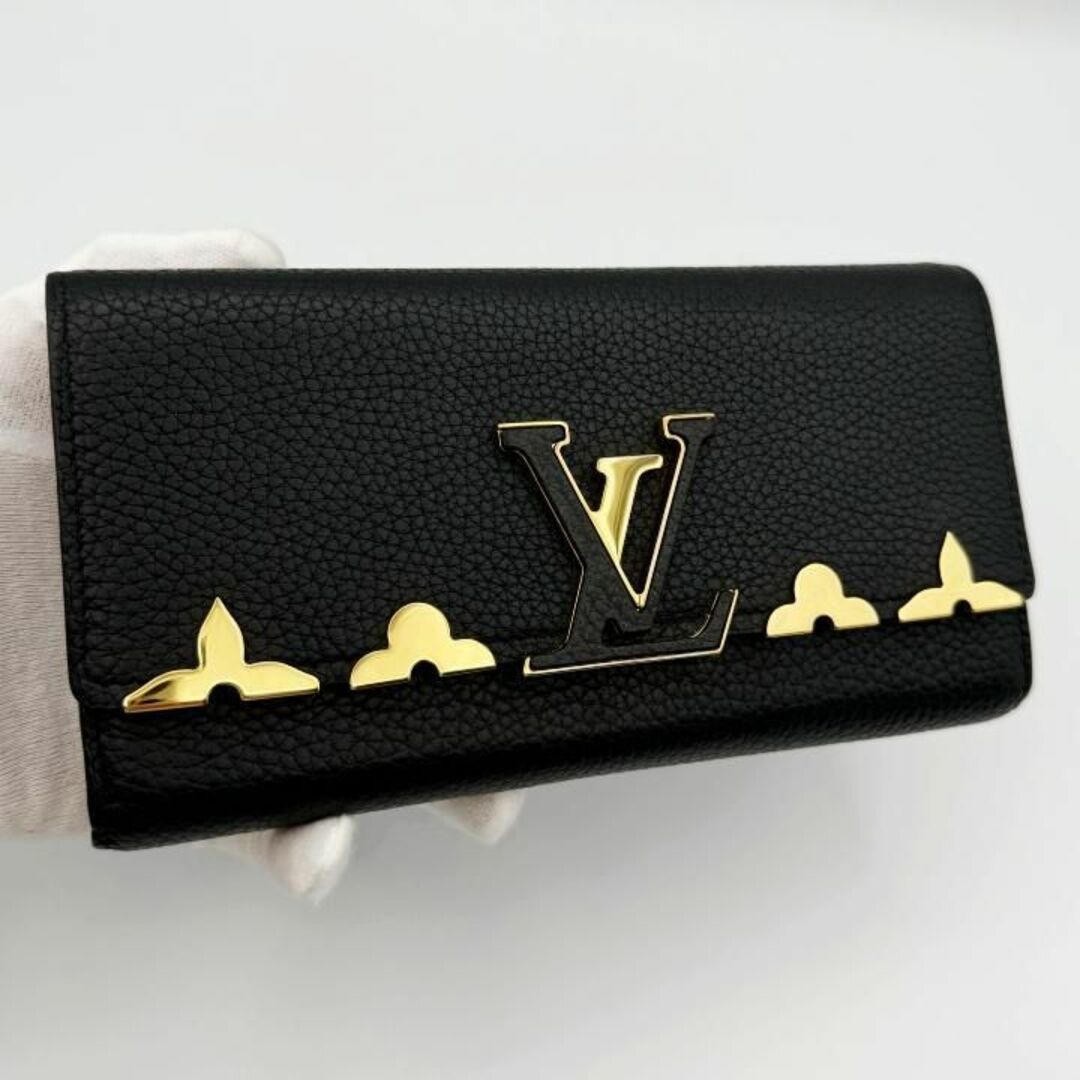 LOUIS VUITTON(ルイヴィトン)の未使用♪　ICチップ　ヴィトン財布　ポルトフォイユ　カプシーヌ　モノグラム レディースのファッション小物(財布)の商品写真