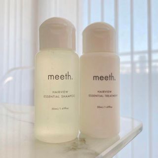 meeth ヘアビューエッセンシャルシャンプー&トリートメント(シャンプー/コンディショナーセット)