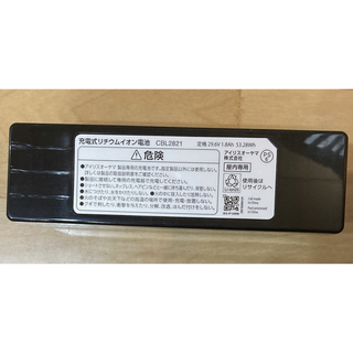 アイリスオーヤマ(アイリスオーヤマ)のアイリスオーヤマ スティッククリーナーi10 別売バッテリー CBL2821(掃除機)