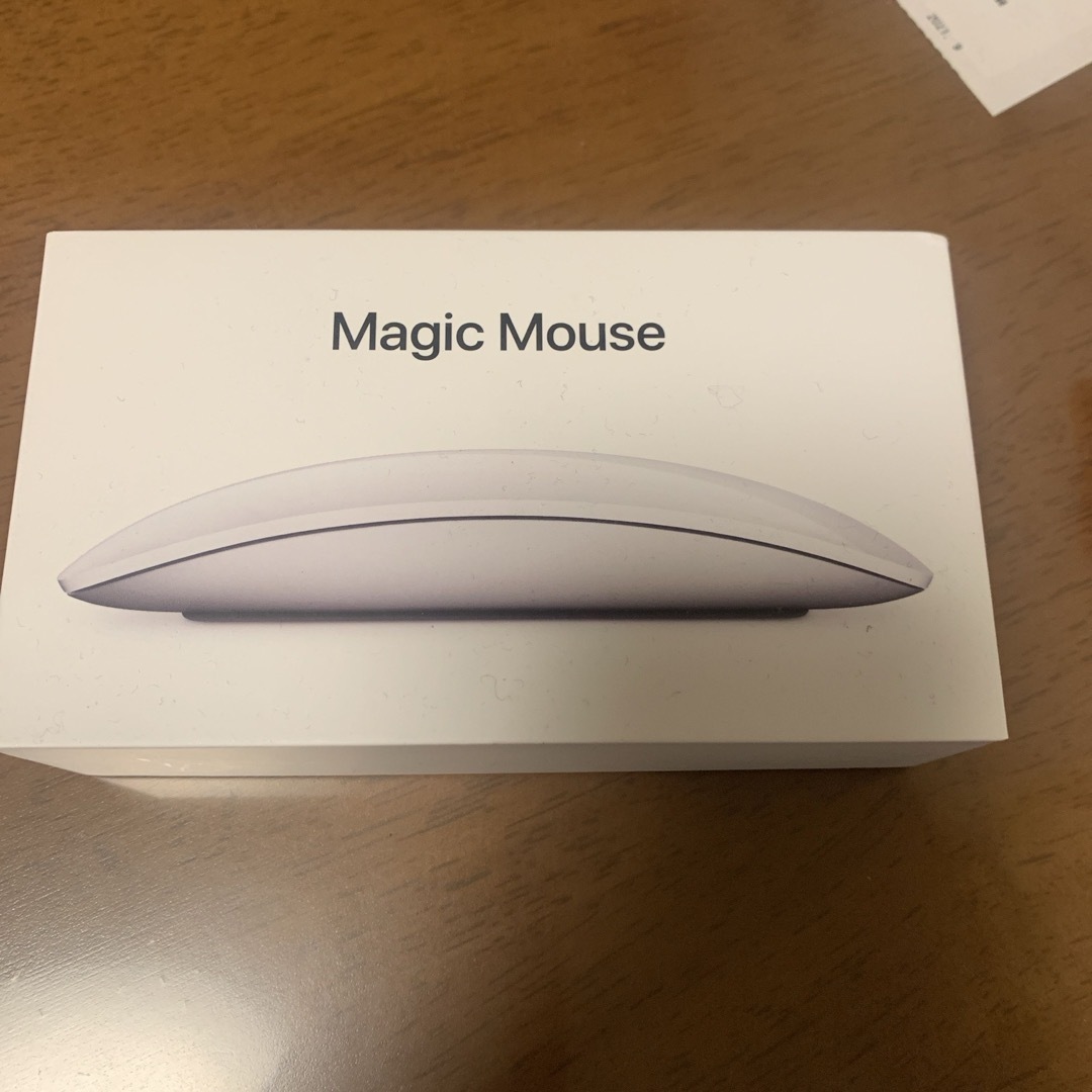 Apple(アップル)のAPPLE Magic Mouse MK2E3J/A スマホ/家電/カメラのPC/タブレット(PC周辺機器)の商品写真