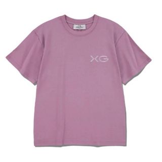 エックスジー(xg)のXG クルーネックTシャツ　パープル　Lサイズ　NEW DNA(ミュージシャン)