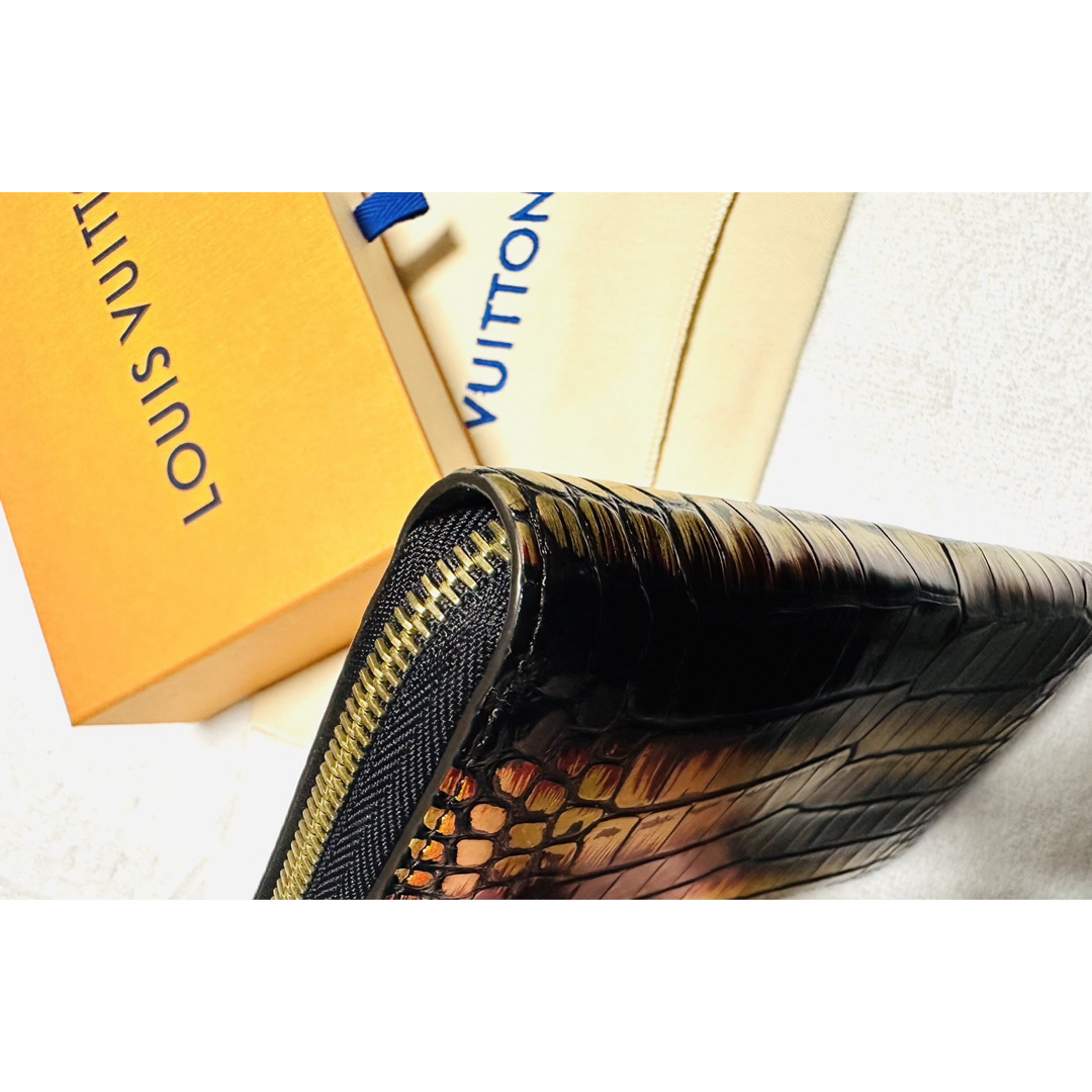 LOUIS VUITTON - ルイヴィトン 特別限定品 オーロラ クロコ LOUIS VUITTON - ルイヴィトン 特別限定品 オーロラ クロコ