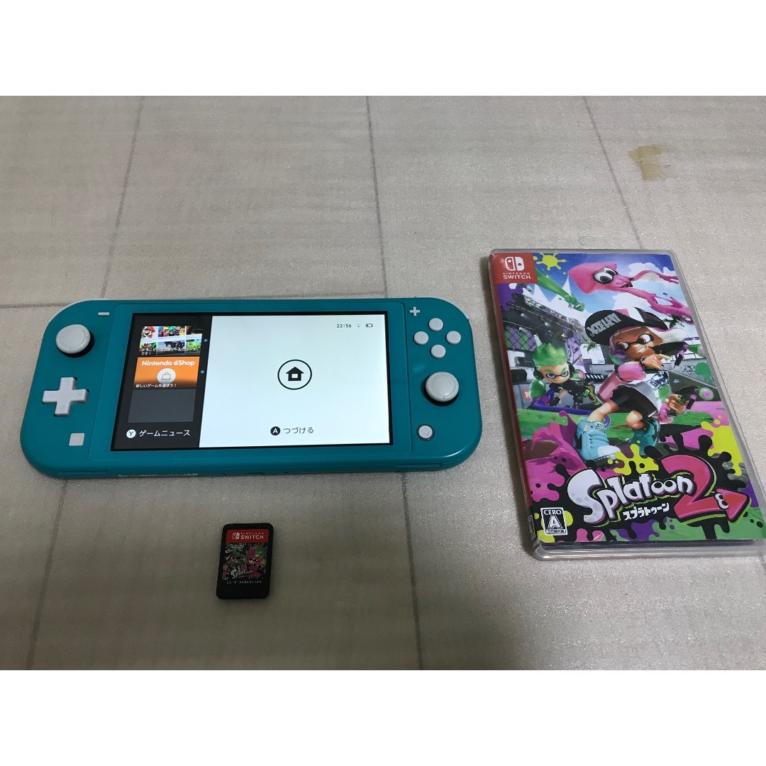 Nintendo Switch - ✨画面美品Nintendo Switch Liteターコイズ本体＋ソフト付✨
