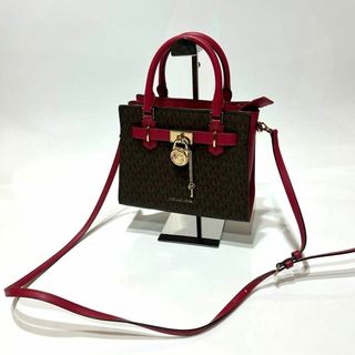 マイケルコース(Michael Kors)の【極美品】　MICHAEL KORS 2way シグネチャー　南京錠(ショルダーバッグ)