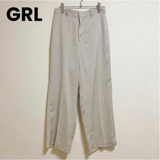 グレイル(GRL)のst207 GRL カジュアルパンツ 艶感パンツ ウエストゴムあり 上品(カジュアルパンツ)