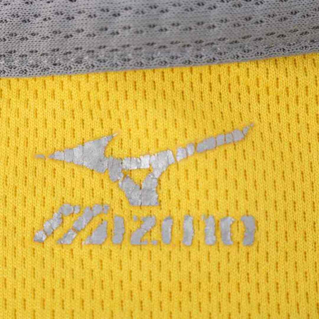 MIZUNO(ミズノ)のミズノ 半袖Tシャツワンポイントロゴスポーツウエア メンズ Mサイズ イエロー Mizuno メンズのトップス(Tシャツ/カットソー(半袖/袖なし))の商品写真