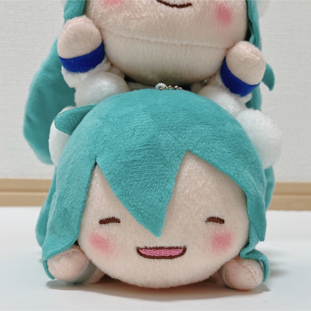 SEGA(セガ)の新品　初音ミク　寝そべりぬいぐるみ　2020 クリスマス エンタメ/ホビーのおもちゃ/ぬいぐるみ(ぬいぐるみ)の商品写真