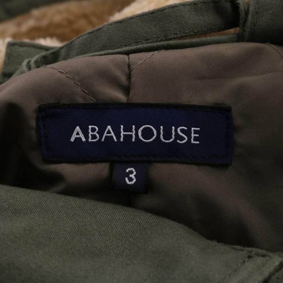 ABAHOUSE(アバハウス)のアバハウス ミリタリーコート ブルゾン ジャケット コットン100% 中綿 アウター メンズ 3サイズ カーキ ABAHOUSE メンズのジャケット/アウター(ミリタリージャケット)の商品写真