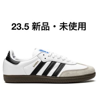 アディダス(adidas)のadidas アディダス　SAMBA サンバADV     ホワイト23.5(スニーカー)