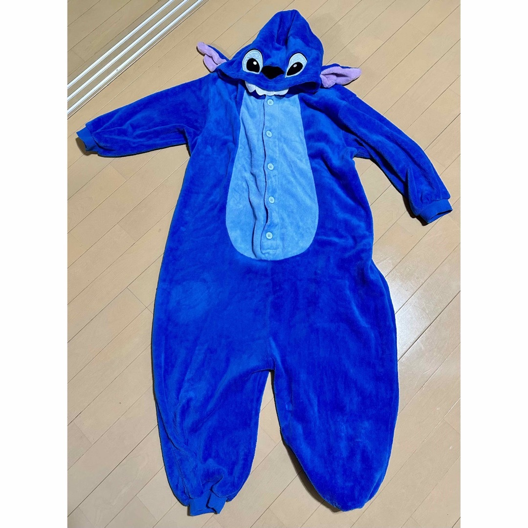 Disney(ディズニー)の150 スティッチ着ぐるみ　暖か　パジャマ　ディズニー着ぐるみ エンタメ/ホビーのコスプレ(衣装)の商品写真