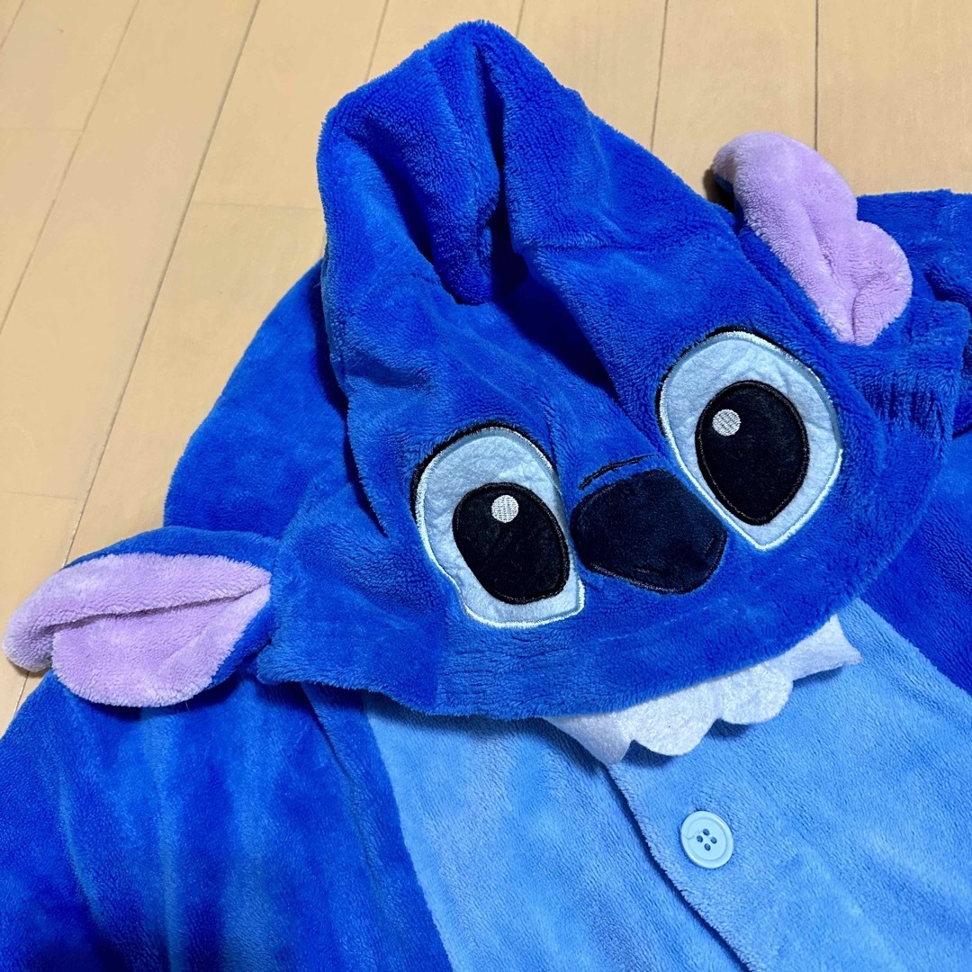 Disney(ディズニー)の150 スティッチ着ぐるみ　暖か　パジャマ　ディズニー着ぐるみ エンタメ/ホビーのコスプレ(衣装)の商品写真