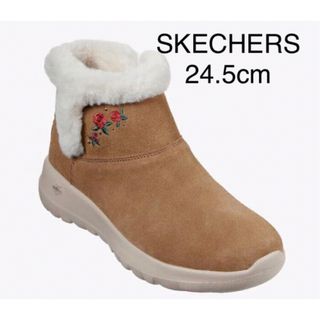 スケッチャーズ(SKECHERS)の☆新品☆スケッチャーズ 本革 スウェード ブーツ 24.5cm(ブーツ)