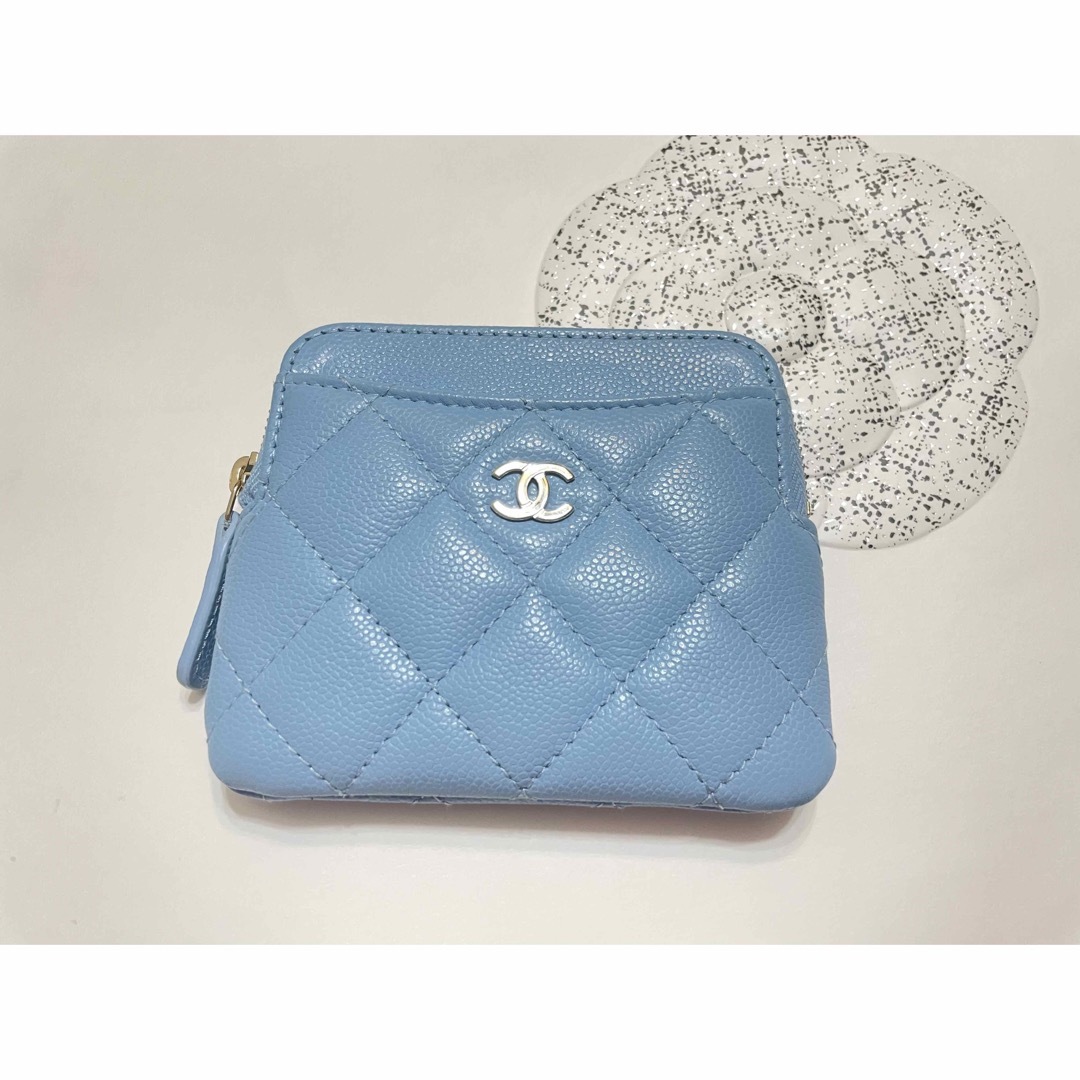 CHANEL シャネル フラグメントケース ミニ財布 カードケース ブルー 美品 | フリマアプリ ラクマ CHANEL シャネル フラグメントケース ミニ財布 カードケース ブルー 美品 | フリマアプリ ラクマ