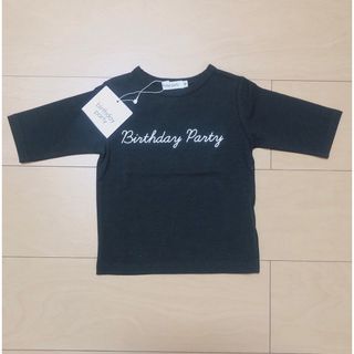 新品　BEBE 黒Tシャツ　80