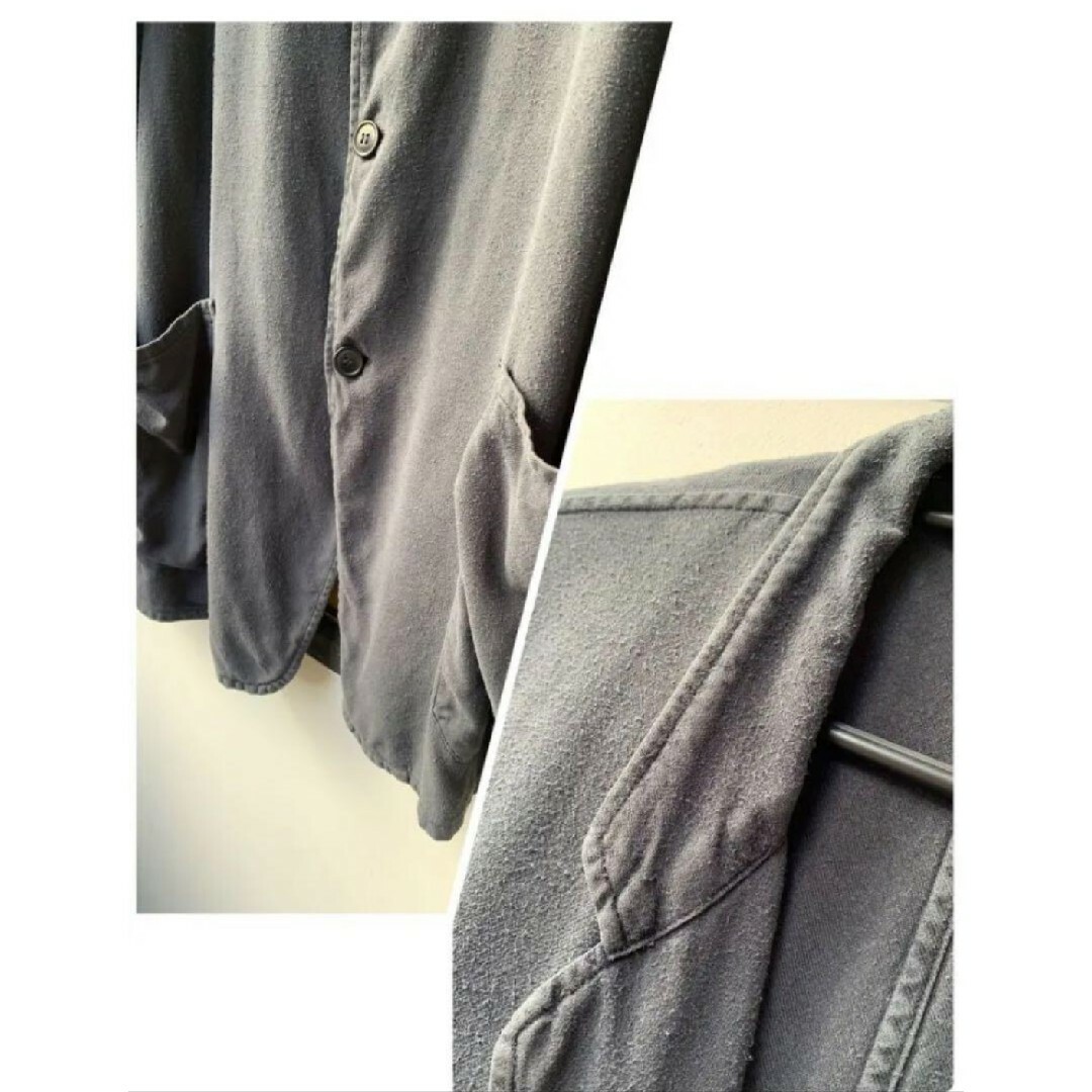 COMOLI - 21AW comoli シルクネルジャケット サイズ3 fade navyの通販