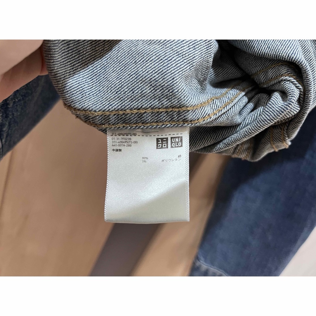 UNIQLO(ユニクロ)のUNIQLO Gジャン　デニムジャケット　美品　サイズM メンズのジャケット/アウター(Gジャン/デニムジャケット)の商品写真