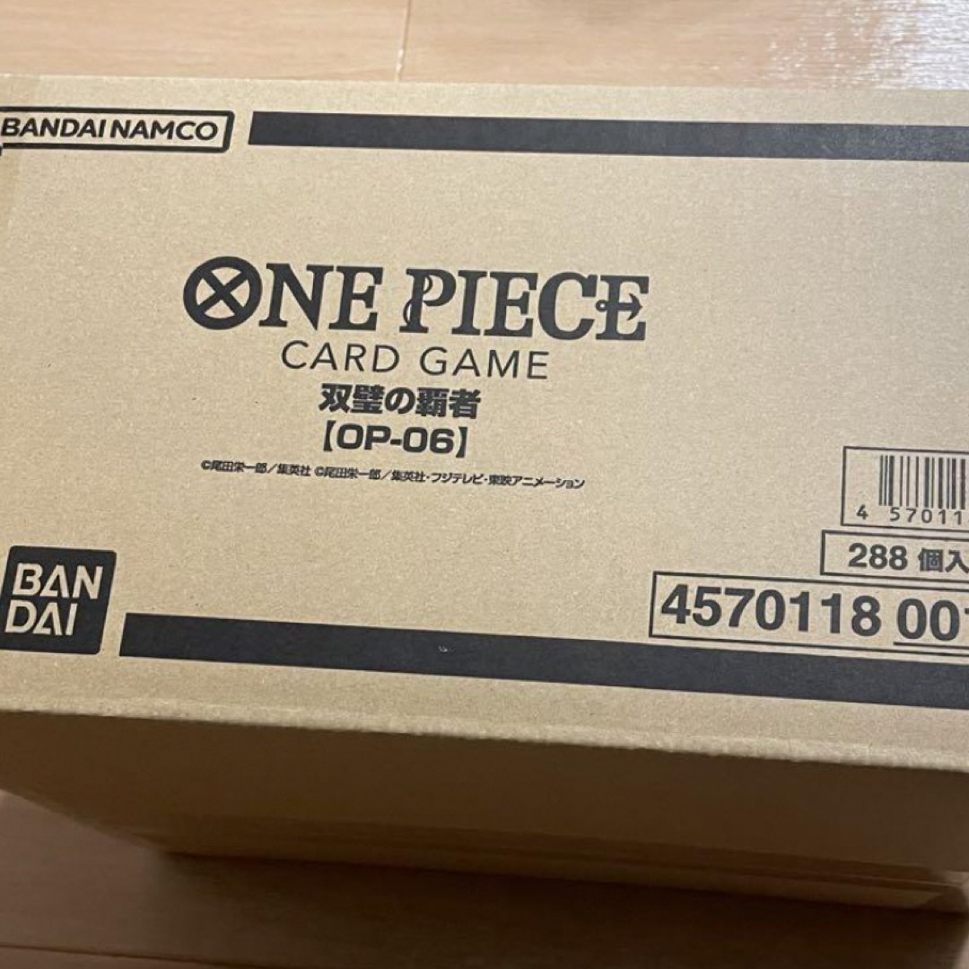 ONE PIECE - 新品未開封 ワンピースカードゲーム 双璧の覇者 OP-06 1 ...