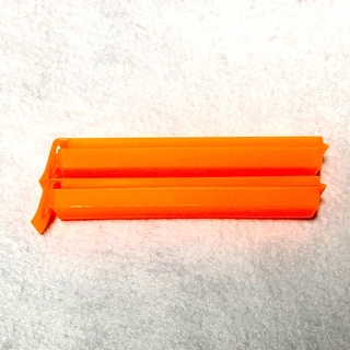フードクリップ オレンジ3個セット(収納/キッチン雑貨)