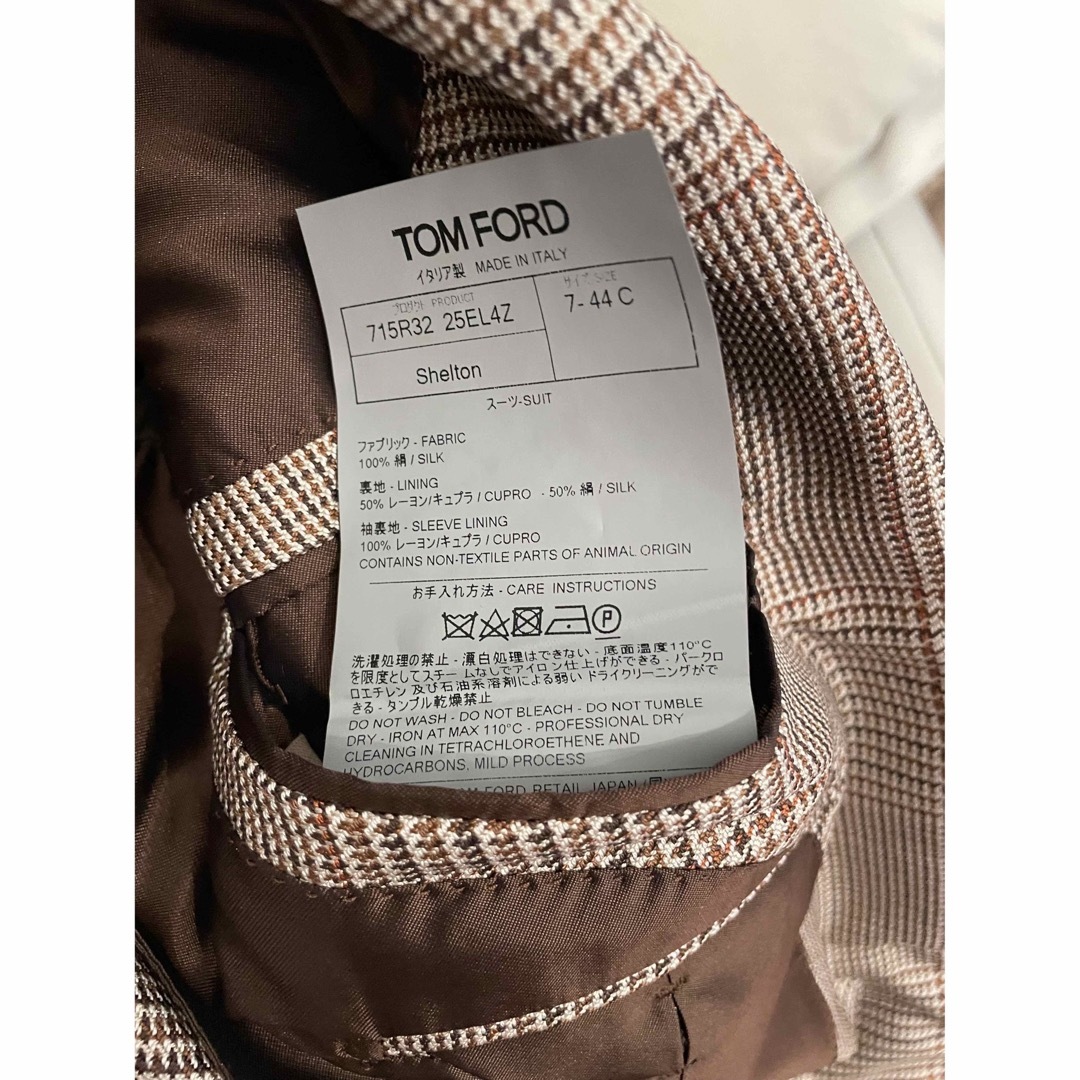 TOM FORD - 定価83万トムフォード2ピーススーツ シングル メンズ