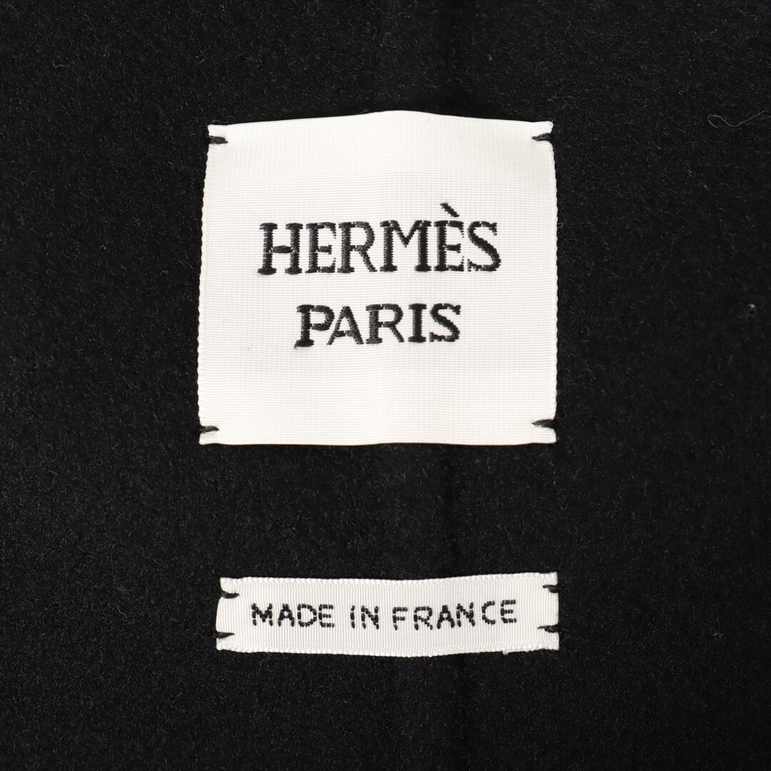 Hermes(エルメス)のエルメス  カシミヤ 36 ネイビー レディース その他アウター レディースのジャケット/アウター(その他)の商品写真