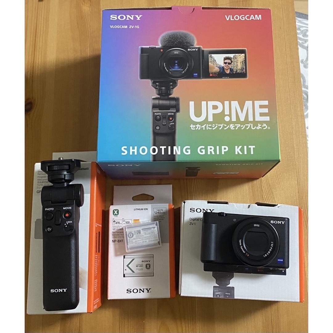 SONY - SONY VLOGCAM ZV-1G シューティンググリップキット (ブラック)