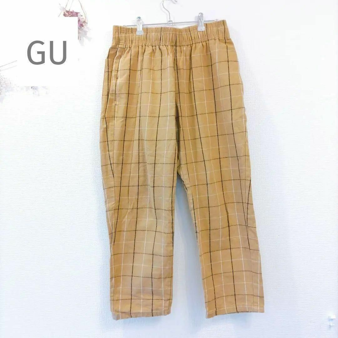 GU(ジーユー)のジーユー／GU／L／メンズ　ウエストシャーリングゴム　カジュアルラフパンツ メンズのパンツ(その他)の商品写真