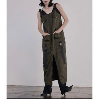 アメリヴィンテージ(Ameri VINTAGE)の即日発送　Ameri MILITARY WORK I LINE DRESS(ロングワンピース/マキシワンピース)