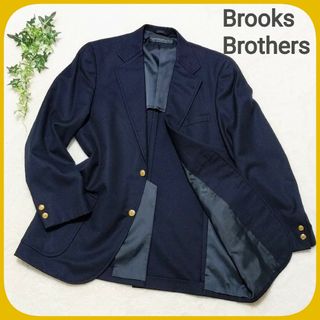 ブルックスブラザース(Brooks Brothers)の極美品 ブルックスブラザーズ テーラード ジャケット 紺ブレ 金ボタンAB6(テーラードジャケット)