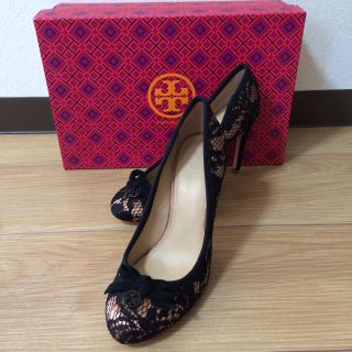 トリーバーチ(Tory Burch)のTORY BURCH トリーバーチ トリバ ピン ヒール レース(ハイヒール/パンプス)