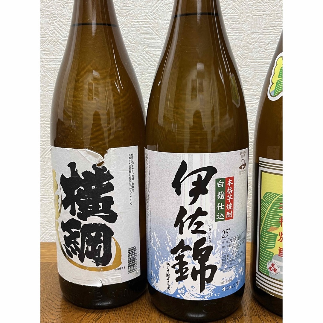 焼酎　4種類　1800㎖　各 1本づ 食品/飲料/酒の酒(焼酎)の商品写真