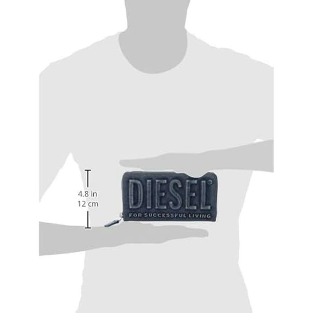 DIESEL(ディーゼル)のDIESEL ディーゼル　長財布　デニム　ブルー レディースのファッション小物(財布)の商品写真