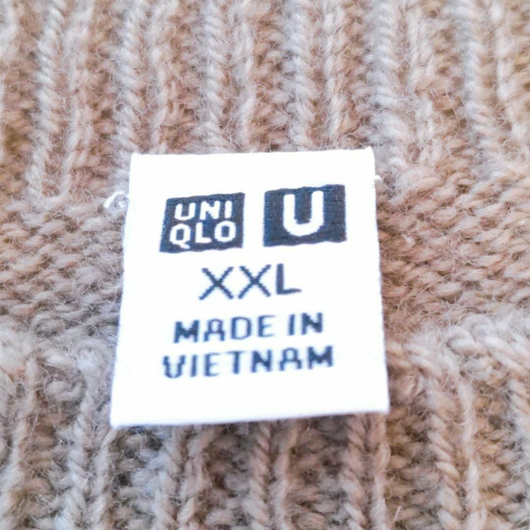 UNIQLO(ユニクロ)のユニクロ／UNIQLO／XXL／メンズ大きいサイズ　プルオーバーハイゲージニット メンズのトップス(ニット/セーター)の商品写真