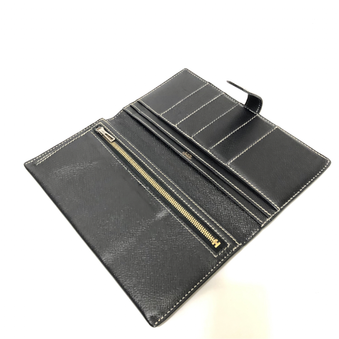 Hermes - 【美品】HERMES エルメス ベアン 長財布 ゴールド金具の通販