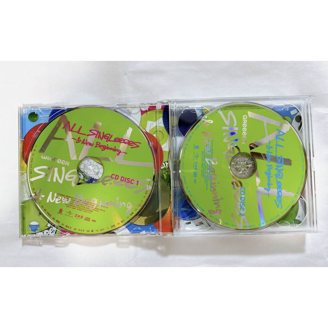 ALL SINGLeeeeS~&New Beginning~初回限定盤 2DVD エンタメ/ホビーのCD(ポップス/ロック(邦楽))の商品写真