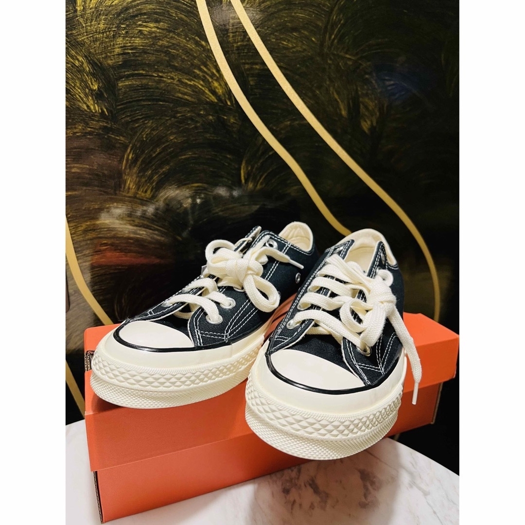 24.5cm CONVERSE CT70 復刻版 ローカット ブラック-