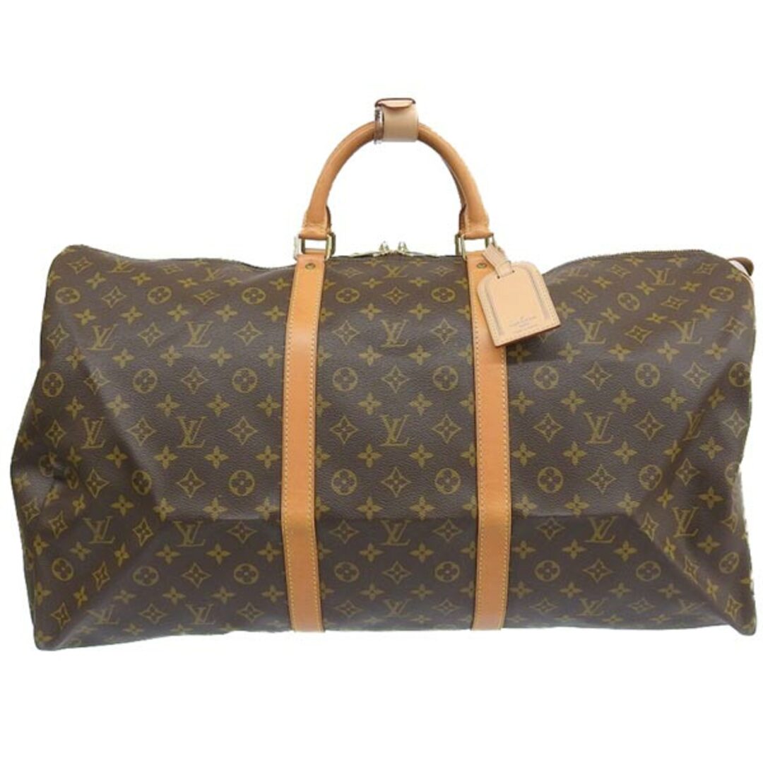 LOUIS VUITTON ルイヴィトン モノグラム キーポル60 ボストンバッグ 旅行鞄 M41422 ブラウン gyレディース