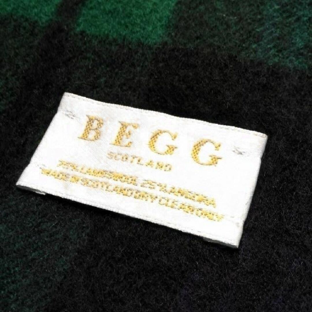 BEGG & CO(ベグアンドコー)の美品 BEGG&CO✨ベグアンドコー アンゴラ混 大判ストール スコットランド製 レディースのファッション小物(ストール/パシュミナ)の商品写真