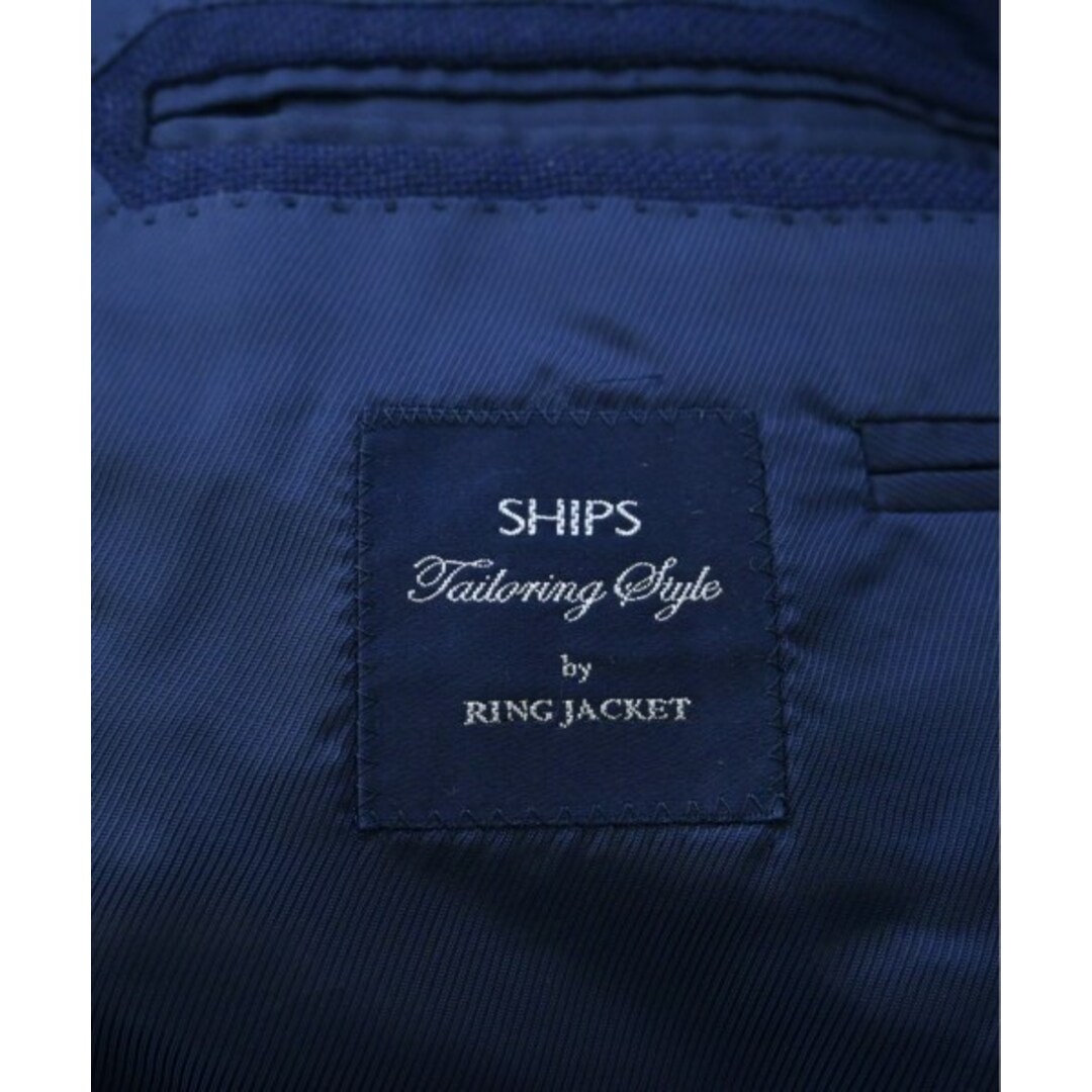 SHIPS(シップス)のSHIPS シップス テーラードジャケット 44(S位) 紺 【古着】【中古】 メンズのジャケット/アウター(テーラードジャケット)の商品写真