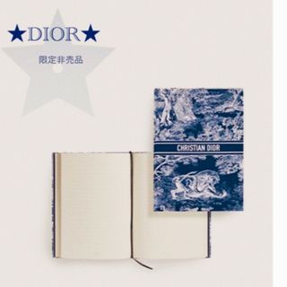 クリスチャンディオール(Christian Dior)の限定非売品★Dior ★ディオール ノート ノートブック トワル ドゥ ジュイ(ノート/メモ帳/ふせん)