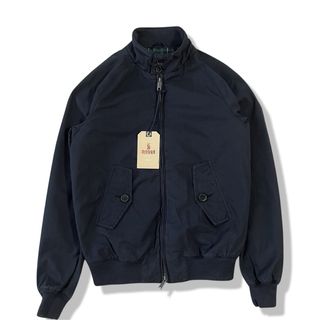 希少美品 英国製BARACUTA G9 ウール42 OPTI ネイビー ブルゾン