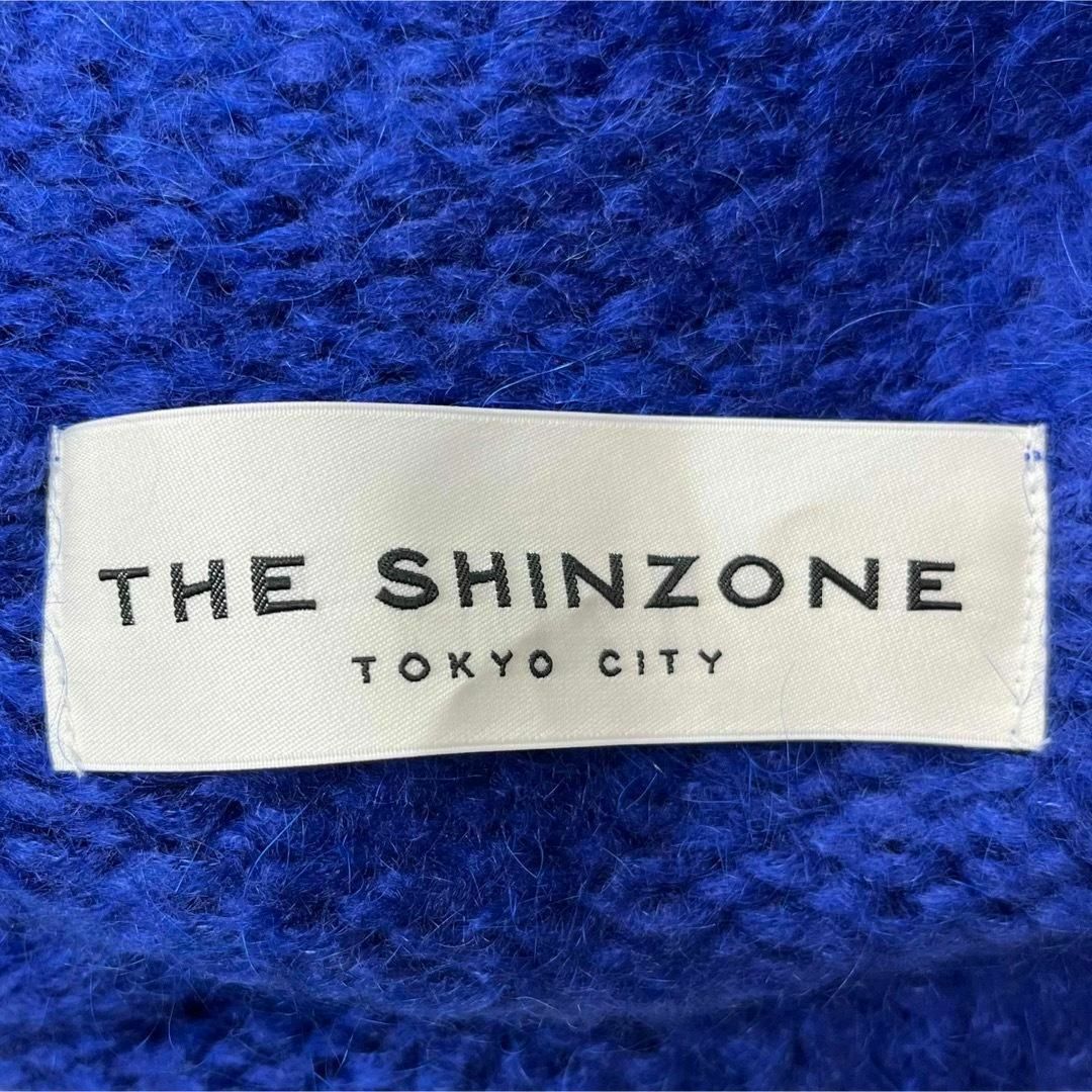 美品 THE SHINZONE シンゾーン ハイネック モヘヤ プルオーバー F