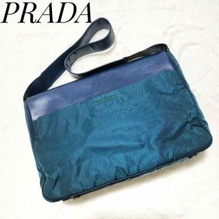 プラダ(PRADA)のプラダ ショルダーバッグ ナイロン グリーン メンズ(ショルダーバッグ)