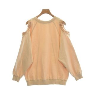 ニナリッチ(NINA RICCI)のNINA RICCI ニナリッチ スウェット F ベージュ 【古着】【中古】(トレーナー/スウェット)