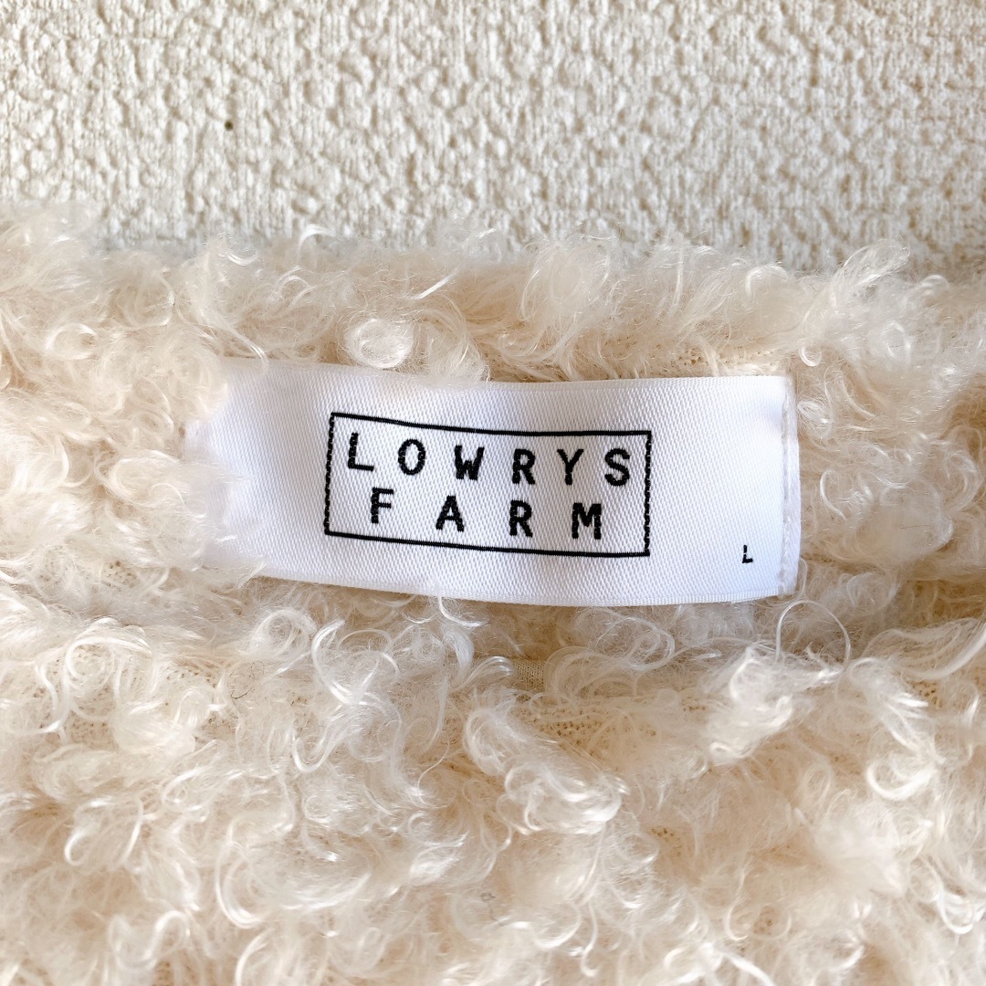 LOWRYS FARM(ローリーズファーム)の❤️美品❤️ LOWRYS FARM ローリーズファーム ループプルオーバー L レディースのトップス(ニット/セーター)の商品写真