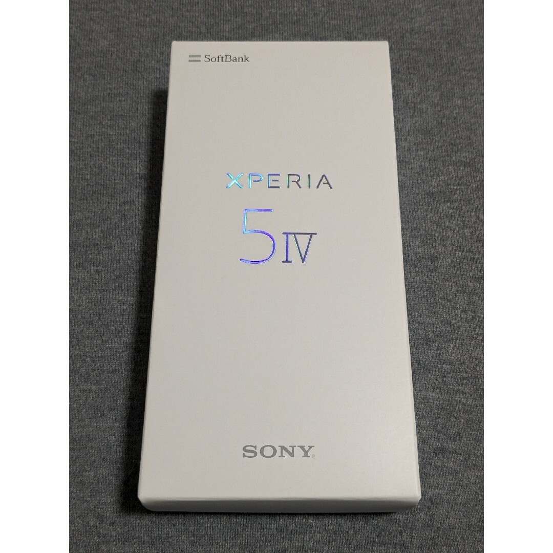 Xperia 5 IV ブラック 128GB SoftBankスマホ/家電/カメラ
